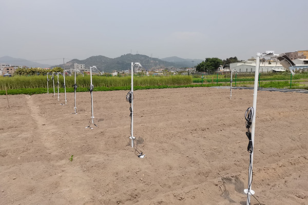 福建省廈門市集美區(qū)土壤墑情監(jiān)測站安裝實拍